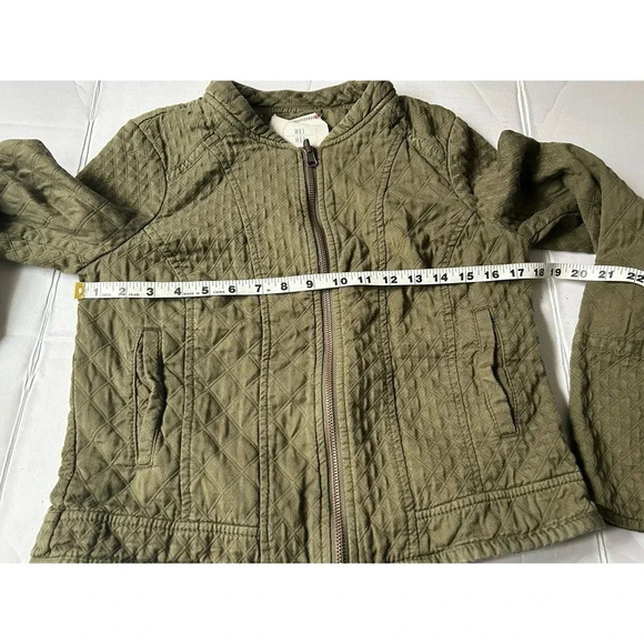 Anthropologie Hei Hei Green Quilted Riding Jacket Small - Picture 10 of 11